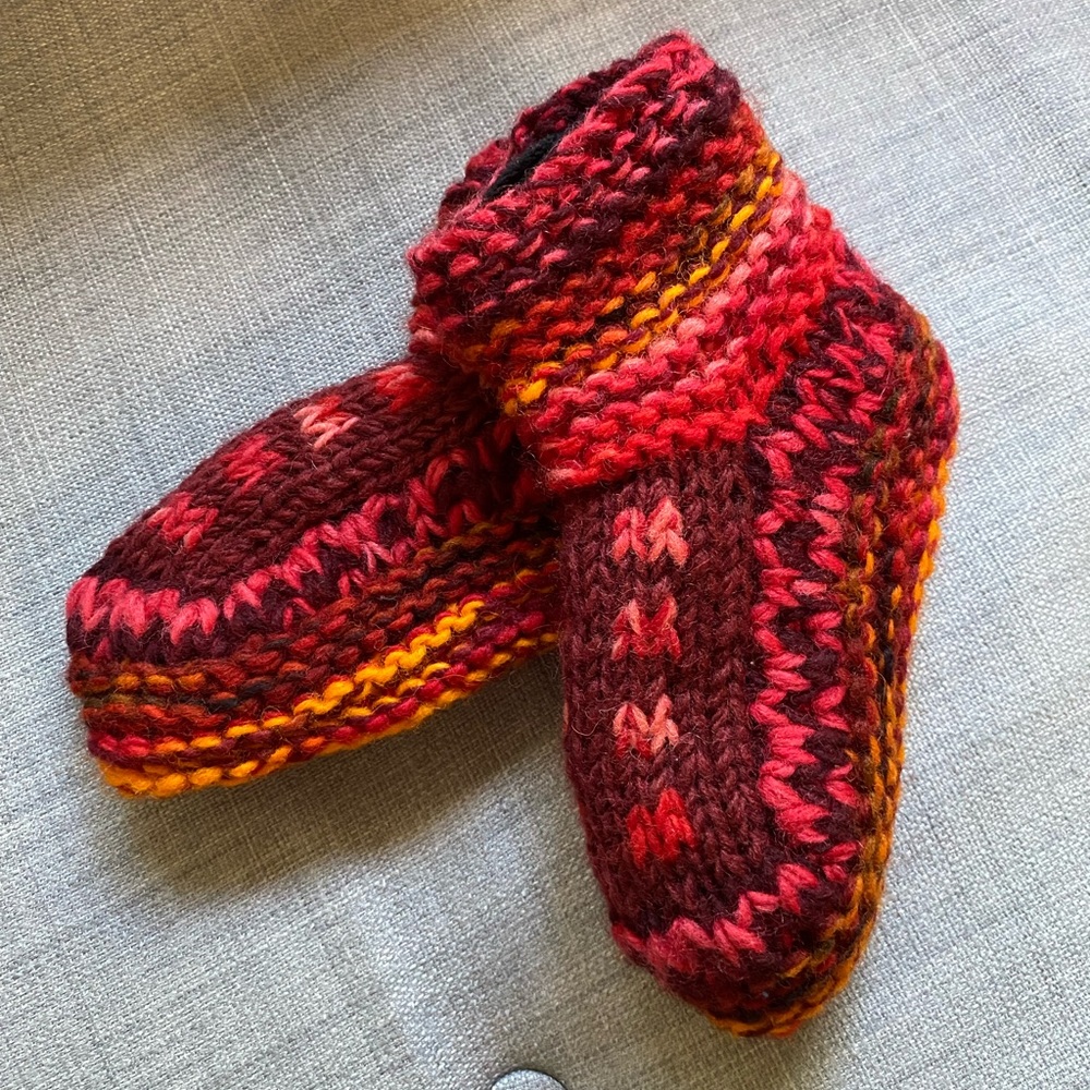 2t-3t Fleece lined slipper socks